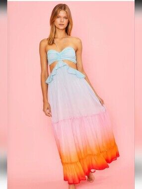 Mainstrip Ombre Maxi Dress